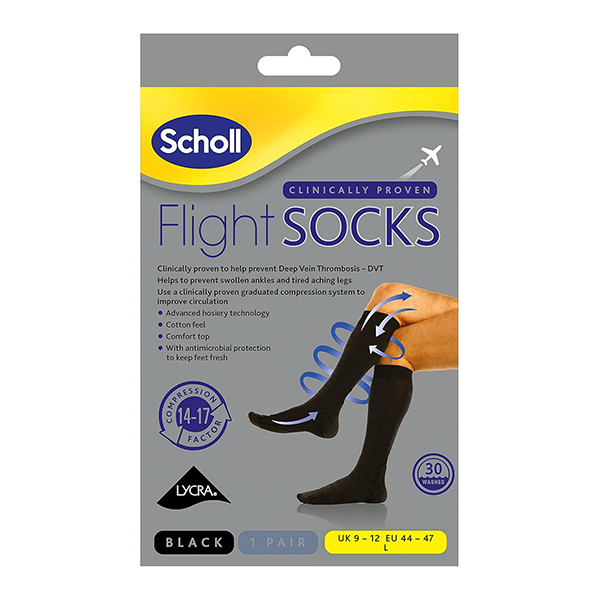 Scholl Flight Socks